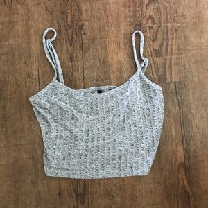 Shein marled crop top cami